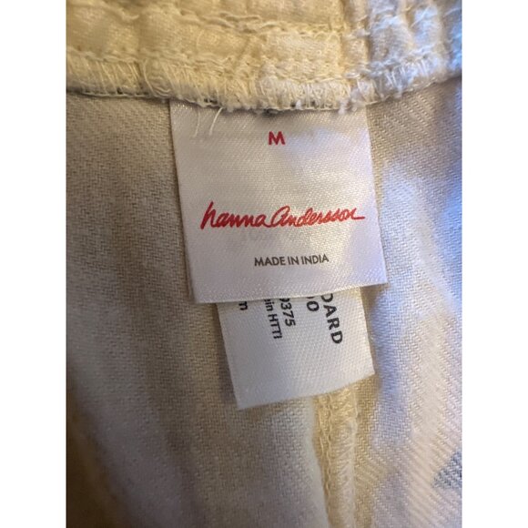 Hanna Andersson M Penguin Print Pajama Pants Oeko-Tex Certified White & Black - Picture 3 of 4